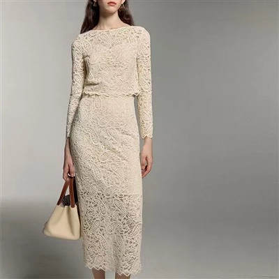 Tshiab puag ncig lub caj dab ntev tes tsho ob-thooj khaub ncaws knitted blouse siab tiab ntev tiab luv poj niam cov ris tsho